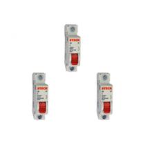 Kit C/3 - Disjuntor Steck Din Unipolar 02A Sdd61C02 Kit C/3 - Disjuntor Steck Din Unipolar 02A Sdd61C02