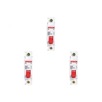 Kit C/3 - Disjuntor Steck Din Unipolar 16A Sd61 3Ka Kit C/3 - Disjuntor Steck Din Unipolar 16A Sd61 3Ka