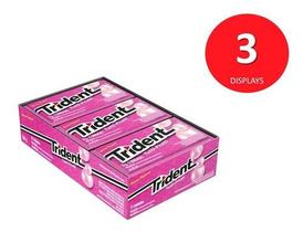 Kit C/3 Displays Trident Tutti-frutti 21 Unidades