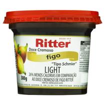 Kit c/ 3 Doce Cremoso Schmier Figo Light Ritter Pote 380g Kit c/ 3 Doce Cremoso Schmier Figo Light Ritter Pote 380g
