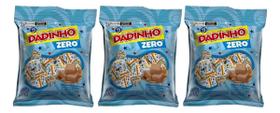 Kit C/3 Doce De Amendoim Dadinho Zero Açúcar 90g