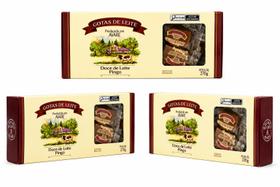Kit c/ 3 doce de leite pingo 270g