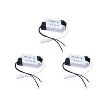 Kit C/3 - Driver Reator Fonte para Led Com Conector 36W A...