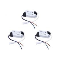 Kit C/3 - Driver Reator Fonte para Led Com Conector 36W A...