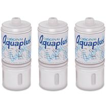 Kit C/ 3 El Filtrante Aquaplus 200 Cart - Carv Ativado (gac) Kit C/ 3 El Filtrante Aquaplus 200 Cart - Carv Ativado (gac)