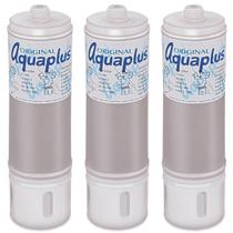 Kit C/ 3 Elementos Filtro Aquaplus 230 C/ Rosca Original