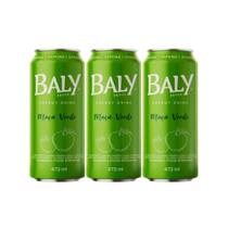 Kit C/3 Energetico Baly Energy Drink Maça Verde 473ml Kit C/3 Energetico Baly Energy Drink Maça Verde 473ml