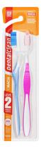 Kit c/ 3 Escova Dental Macia Dentalclean Perfect 2 Unidades