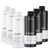 Kit C/3 Escova Progressiva Madamelis Bambarrô 2x1l