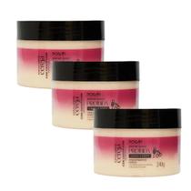 Kit c/3 - Esfoliante Pote Cereja com Champagne 240g Porán