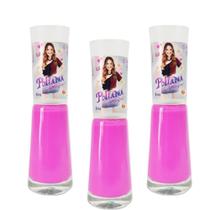 Kit c/3 Esmaltes para Unhas Poliana Moça Celeste 8ml