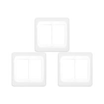 Kit C/3 - Espelho Placa Pial Pop C/Suporte 4X4 6Int Lgp46...