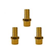 Kit C/3 - Espigao Fixo Latao Garden 3/4X3/4'' 11116E Kit C/3 - Espigao Fixo Latao Garden 3/4X3/4'' 11116E