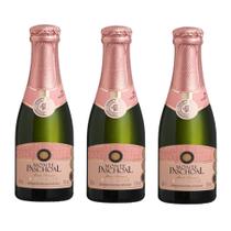 Kit c/ 3 Espumante Brut Rose 187 Ml - Monte Paschoal Kit c/ 3 Espumante Brut Rose 187 Ml - Monte Paschoal