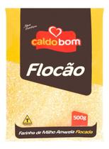 Kit c/ 3 Farinha Caldo Bom de milho amarela flocada 500 g Kit c/ 3 Farinha Caldo Bom de milho amarela flocada 500 g