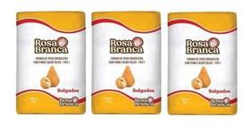 Kit C/3 Farinha De Trigo Para Salgados 5kg - Rosa Branca