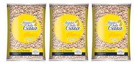 Kit C/3 Feijão Carioca Tipo 1 Da Casa 1kg