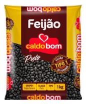 Kit c/ 3 Feijao preto Caldo Bom Ouro 1kg