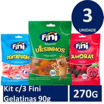 Kit c/3 Fini Gelatinas 90g