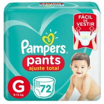 Kit c/ 3 Fraldas Pampers Pants G C/ 72