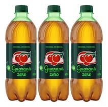 Kit C/3 Guaraná Zero 600ml