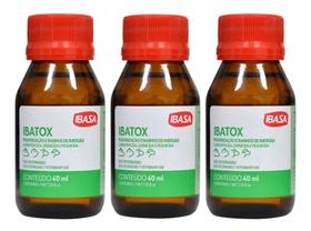 Kit C/3 Ibatox 20ml Carrapato Imersão E Pulverização - Ibasa