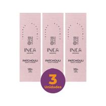 Kit c/ 3 Incenso Patchouli 4 Varetas - Inca Aromas
