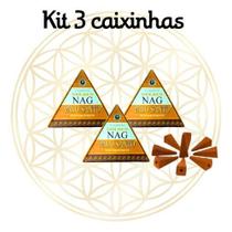 KIT C/3 Incensos Golden Nag ConeCascata Sabor:Patchouli KIT C/3 Incensos Golden Nag ConeCascata Sabor:Patchouli
