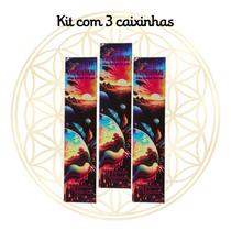 KIT C/ 3 Incensos Goloka Vareta Linha Psychodelic