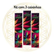 KIT C/ 3 Incensos Goloka Vareta Linha Psychodelic