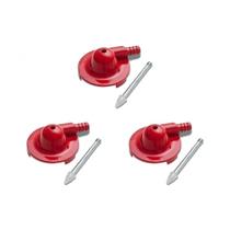 Kit C/3 - Irrigador Fico Chuvisco Vermelho 0331 Kit C/3 - Irrigador Fico Chuvisco Vermelho 0331
