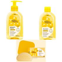 Kit c/ 3 itens joão e maria shampoo, sabonete liq e barra Kit c/ 3 itens joão e maria shampoo, sabonete liq e barra