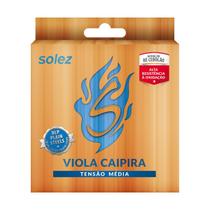 Kit C/3 jogos Encordoamento P/Viola Solez Média C/Ré Cebolão Kit C/3 jogos Encordoamento P/Viola Solez Média C/Ré Cebolão