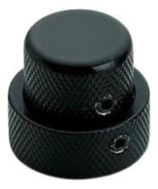 Kit C/3 Knob Dolphin Metal Baixo Grosso Preto 13451 Pushpull