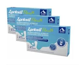 Kit c/3 lactosil flora 30 capsulas cada
