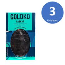 Kit c/3 Laskas 70% Cacau Amêndoa e Coco 150G GoldKo
