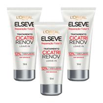 Kit c/ 3 Leave-in Tratamento Cicatri Renov Loreal Paris 50ml