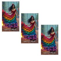 Kit C/3 Legitimo Baralho Cigana Sete Saias 36 Cartas Manual