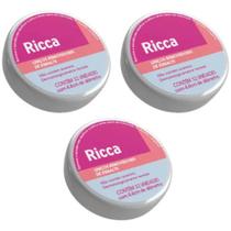 Kit c/3 Lenço Removedor De Esmalte Ricca - 32un Kit c/3 Lenço Removedor De Esmalte Ricca - 32un