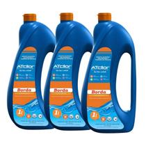 Kit C/ 3 Limpa Bordas Para Piscinas Desengordurante Atcllor 1 L Kit C/ 3 Limpa Bordas Para Piscinas Desengordurante Atcllor 1 L