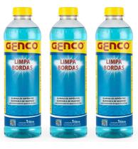 Kit C/3 - Limpa Bordas Piscinas Desengordurante Genco 1 Lt Kit C/3 - Limpa Bordas Piscinas Desengordurante Genco 1 Lt