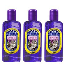 Kit C/3 Limpa Perfumado Coala 120ml Lavanda