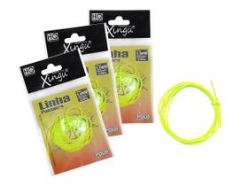 Kit C/ 3 Linhas Para Ponteira Xingu 1.0mm - 2 Metros