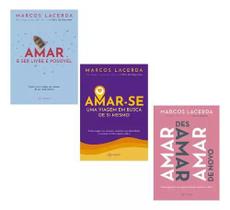 Kit C/ 3 Livros - Amar E Ser Livre É Possível + Amar-se : Uma Viagem Em Busca De Si Mesmo + Amar, Desamar, Amar De Novo - VR EDITORA S/A