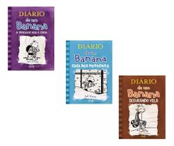 Kit C/3 Livros Diário de Um Banana 5,6 e 7 (Capa Mole)