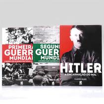 Kit C/ 3 Livros Hitler + Primeira e Segunda Guerra Mundial Claudio Blanc
