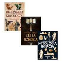 Kit c/ 3 livros - mitologia +840 páginas sobre cultura mitológica