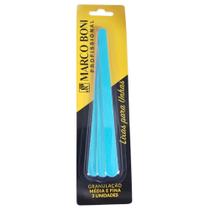 Kit C/ 3 Lixas Dupla Face Granulação Média E Fina Marco Boni Kit C/ 3 Lixas Dupla Face Granulação Média E Fina Marco Boni