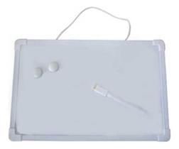 Kit c/ 3 Lousa Quadro Branco Mural De Recados Magnetico Kit c/ 3 Lousa Quadro Branco Mural De Recados Magnetico