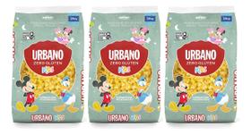 Kit C/3 Macarrão Urbano Kids Personagens Disney 500g Kit C/3 Macarrão Urbano Kids Personagens Disney 500g